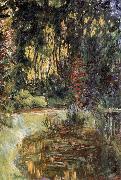 Claude Monet The Water Lily Pond at Giverny oil